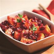 Cranberry Orange Sauced Sweet Potatoes