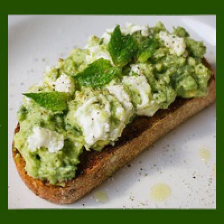 Avocado, Goat Cheese, & Lime on Toast