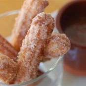 Churros with Chocolate Sauce
