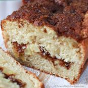 Warm Apple Pie Bread with Cinnamon!
