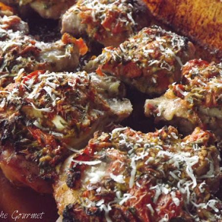 Italian Style Baked Chicken Thighs
