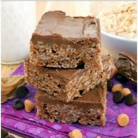 Chocolate Nutella Scotcheroos