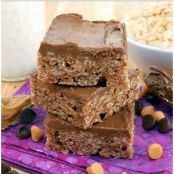 Chocolate Nutella Scotcheroos