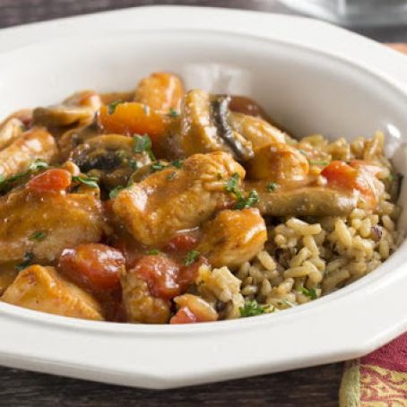 Chicken Mushroom Goulash