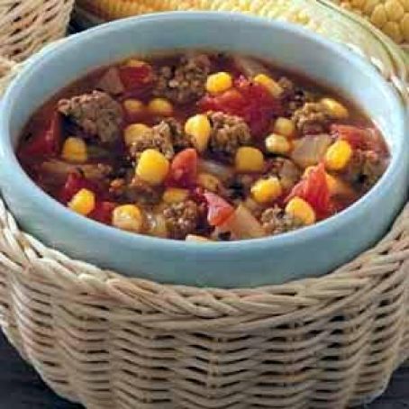 Hamburger Garden Soup
