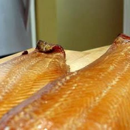 Backyard Hot Smoked Salmon
