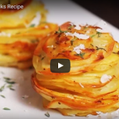 Parmesan Potato Stacks