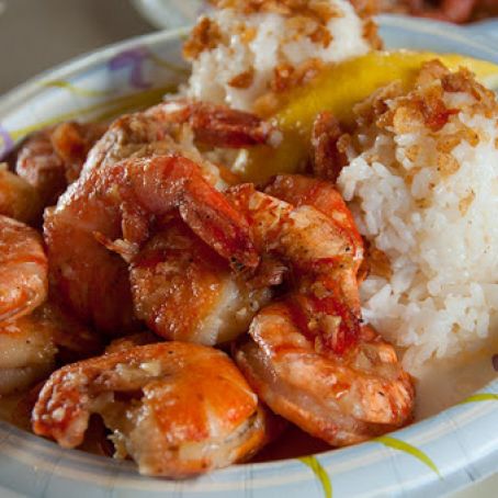 Garlic-Butter Shrimp 