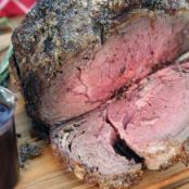 Prime Rib Roast with Red Wine Au Jus
