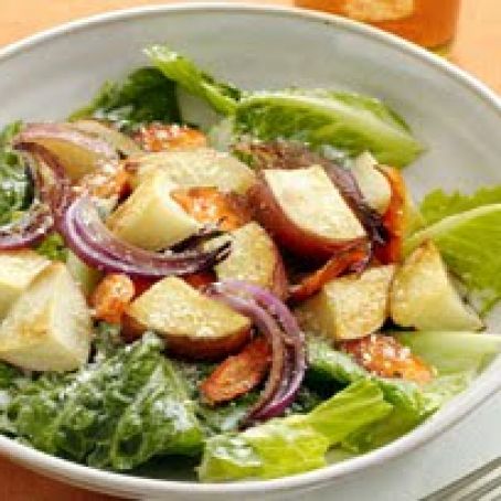 Ranch Salad with Roasted Vegetables