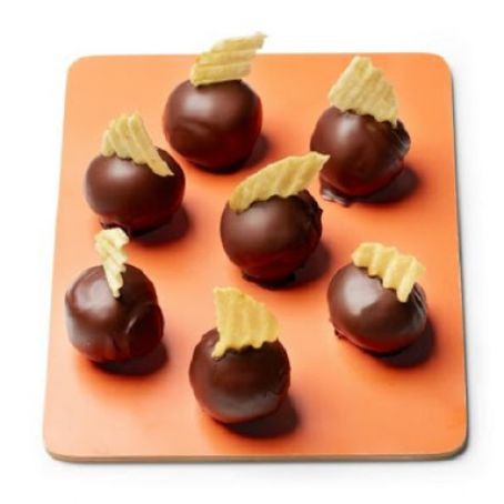 Peanut Butter and Potato Chip Truffles