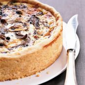 Over-the-Top Mushroom Quiche