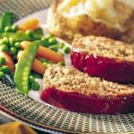 Savory Meat Loaf (lighter recipe)