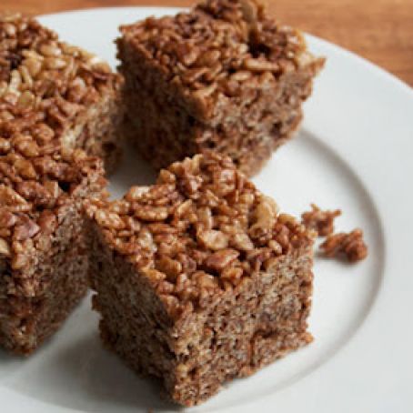 Green Chartruese Rice Krispies Slices