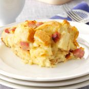 Ham and Cheese Puff Casserole