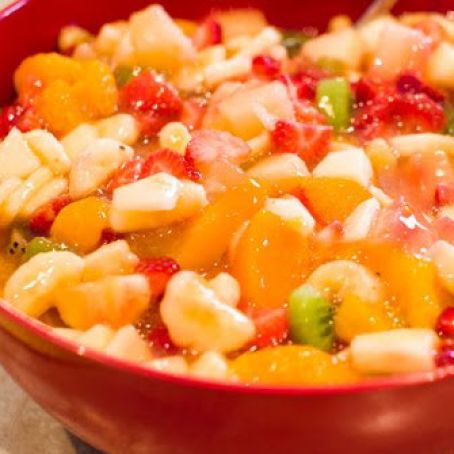 Peachy Fruit Salad