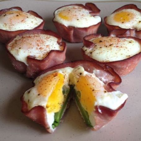 Egg Avacado Cupcakes - Muffin Tin