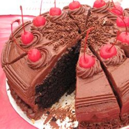 Black Magic Chocolate Cake