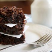 brownie - Flourless Zucchini Brownies