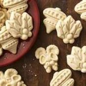 MARZIPAN SHORTBREAD COOKIES