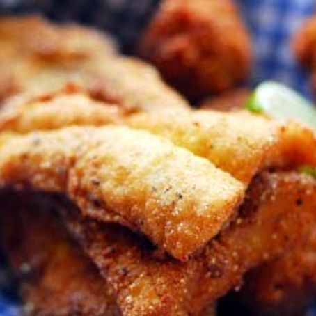 Fried Catfish-Texas Style