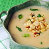 Creamy corn, potato and sausage chowder