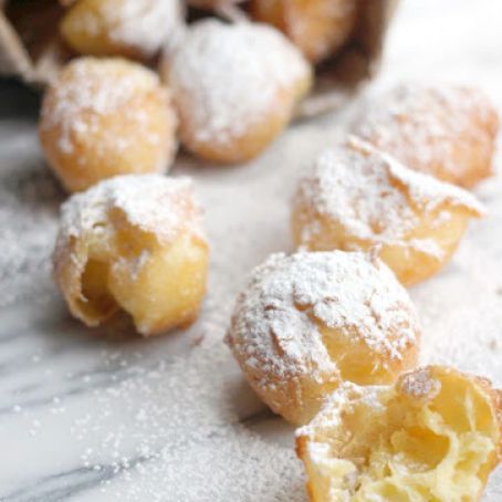 Homemade Beignets with Pate a Choux