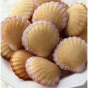 Rose-water Madeleines