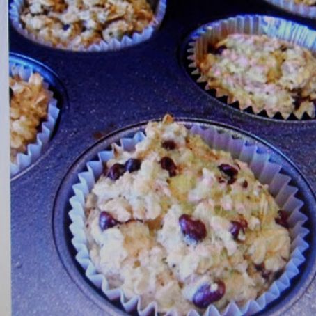 oatmeal cupcakes with bananas