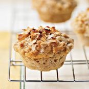 Tropical Muffins with Coconut Macadamia Topping