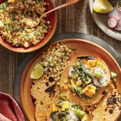 Creamy Poblano Tacos