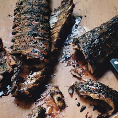 Sticky Balsamic Ribs