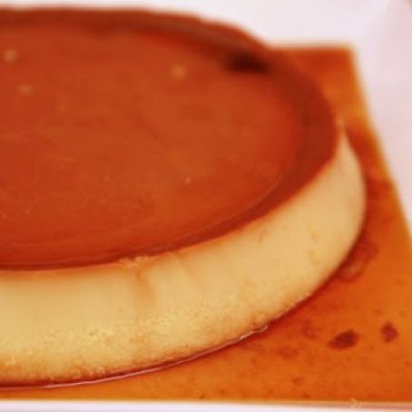 DESSERT - Flan de Queso (Cream Cheese Flan)