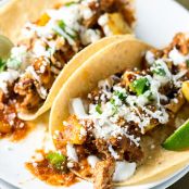 CROCKPOT TACOS AL PASTOR