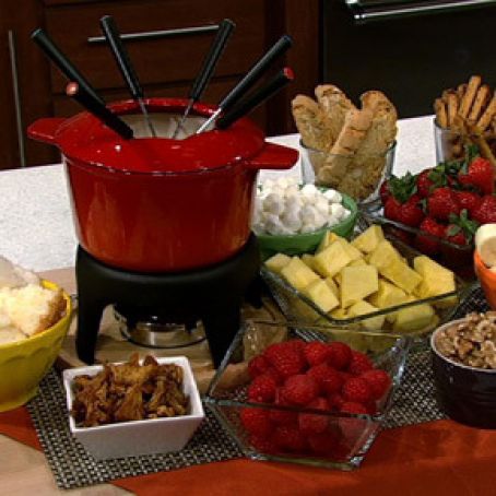 Chew:  Clinton Kelly's  Chocolate Fondue