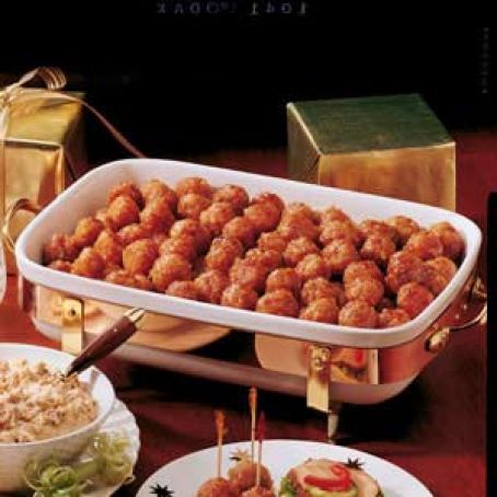 Ham Balls with Brown Sugar Glaze Recipe