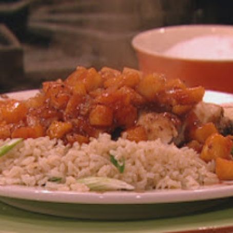Hula Chicken with Pineapple BBQ Sauce (RR)