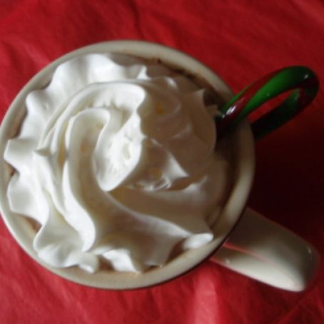 Peppermint White Hot Chocolate