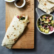 Spiced Chicken Dosas