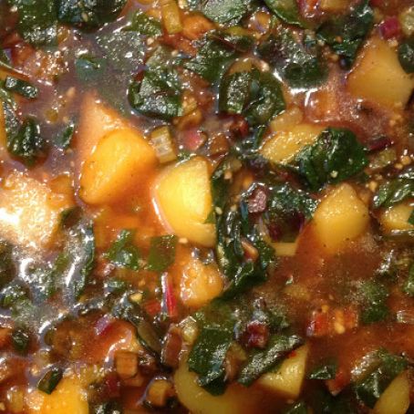 Chard and Potato Soup