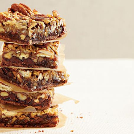German Chocolate Pecan Pie Bars