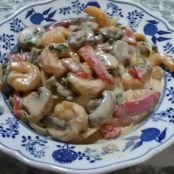 Blackened Shrimp Stroganoff