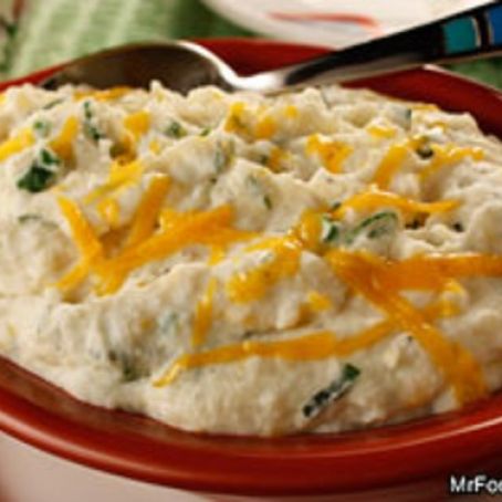 Cheesy Herbed Mashed Potatoes