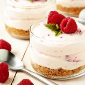 No Bake Berry Lemon Cheesecake