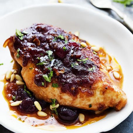 3 Ingredient Slow Cooker Cranberry Chicken