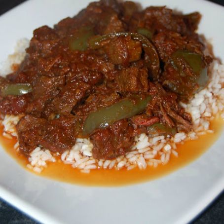 Slow Cooker Pepper Steak