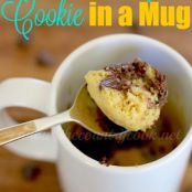 Chocolate Chip Cookie in a Mug