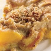 Peach Crumble Pie