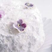 Coconut Raspberry Cake