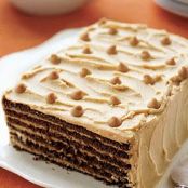 Chocolate-Peanut Butter Refrigerator Cake